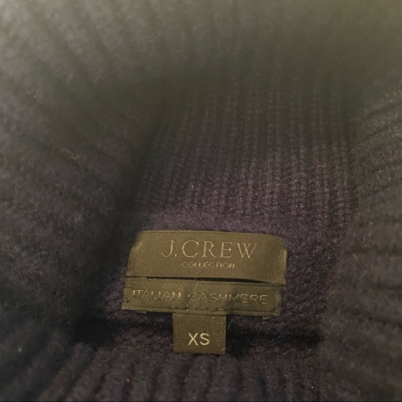 J. Crew Collection 100% Italian Cashmere Turtleneck Sweater - XS - Picture 4 of 9